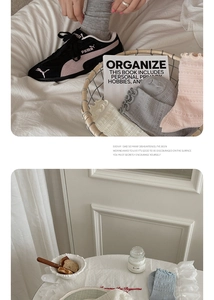 Detail of ruffle trim cotton socks in pastel colors with lace texture and wavy edges