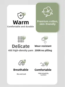 Detail of breathable high-stretch 40S cotton fabric with durable 200N knit weave socks