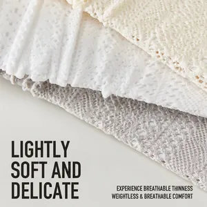 Lace mesh slouch socks for women in white beige and grey with breathable hollow patterns