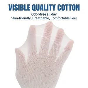 Breathable white mesh socks for men with ultra-thin honeycomb fabric and stretch design