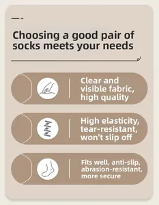 Detail showcasing premium fabric, elastic durability, and anti-slip fit of pink socks