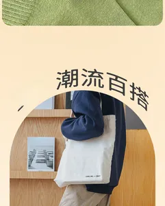 Detail of green knit fabric texture with a navy sweatshirt and white canvas tote bag