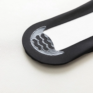 Women's summer low cut invisible cotton socks with non-slip silicone wave grip on heel