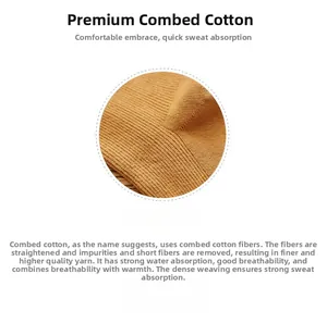 Macro detail of breathable combed cotton fabric with fine vertical ribbed texture