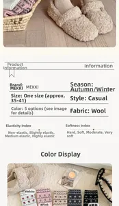 Detailed view of Fair Isle wool socks and plush slippers in soft Nordic holiday patterns