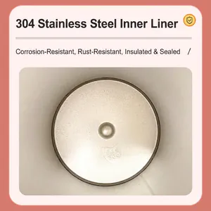 304 stainless steel insulated tumbler interior with corrosion resistant inner liner