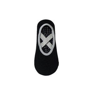 Non-slip yoga socks for women with cross straps and silicone grip for pilates and dance
