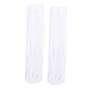 Chaussettes montantes blanches style uniforme JK en velours respirant pour femmes