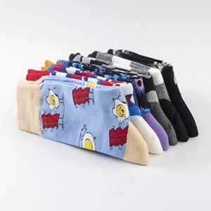 Lot de chaussettes en coton colorées avec motifs œufs et bacon pour un look décontracté