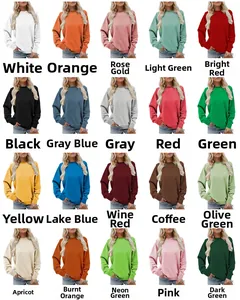 Detailed grid view showcasing twenty different color options for the pediatric nurse sweatshirt