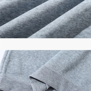 Women's Christmas wine glass sweatshirt in marl grey with high-quality ribbed cuffs