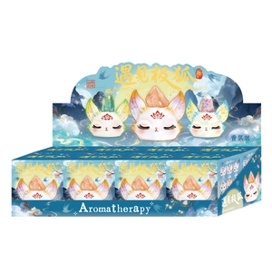 Meet Fox aromatherapy blind box set with Shan Hai Jing series mythical creature figurines