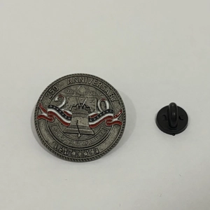 250th Anniversary commemorative pin featuring the Liberty Bell design and 1776-2026 dates