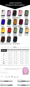 Detailed size guide table for women leopard Merry Christmas print sweatshirt S-XXXL
