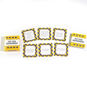 Detail view of Truth Or Dare game cards featuring lifestyle questions and yellow packaging
