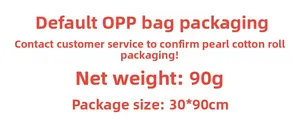 Detail specifications showing 90g net weight and 30x90cm packaging size for butterfly wall decal