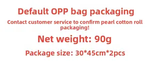 Detail of Halloween window sticker specs showing 90g weight and 30x45cm packaging size
