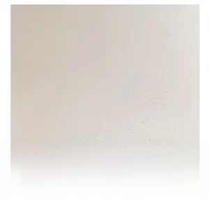 Detail showing the fine textured grain of the premium off-white fabric on this handbag