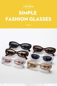 Collection de lunettes de soleil œil-de-chat Y2K en noir, écaille et couleurs