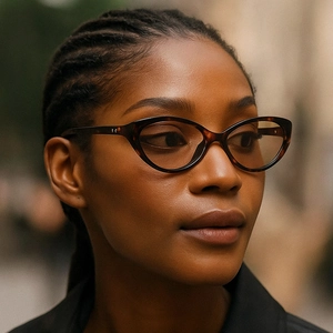Cat Eye Sunglasses Vintage Retro Oval PC Frame AC Lens UV400 Protection Fashion Eyewear For Women