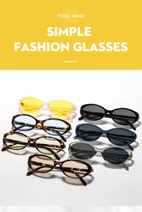 Detailed collection of cat-eye sunglasses in multiple colors with sleek frames