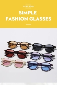 Six assorted square frame vintage sunglasses in various colors including tortoiseshell and black