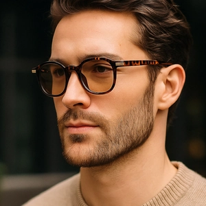 Vintage Square Frame Sunglasses UV400 Protection PC AC Retro Fashion Travel Driving Outdoor Eyewear For Men Women