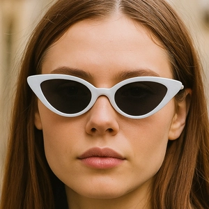 Vintage Cat Eye Sunglasses Retro Small Frame AC Lens UV400 Protection Outdoor Driving Fashion Eyewear For Women Men