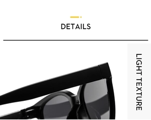 Detail view of cat eye sunglasses showing glossy frame texture and high-quality lens hinge