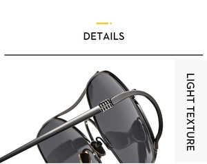 Detail of gunmetal hinge on fashion oversized sunglasses with light texture finish
