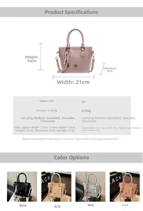 Dimensions et quatre variantes de couleurs pour ce sac seau en cuir ciré pour femmes