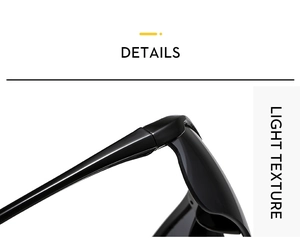 Detail of sturdy hinge and smooth black frame on lightweight sports sunglasses