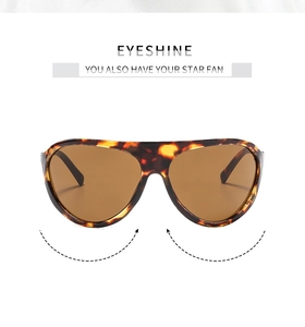 Gros plan de lunettes de soleil écaillées avec monture pilote vintage et pont large