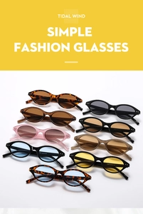 Collection of retro oval sunglasses in various colors with metal rivet details