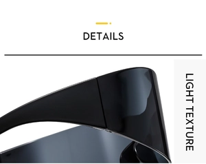 Macro detail of high-gloss hinges and frame connection on Y2K future style sunglasses