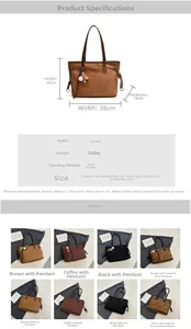 Tableau des tailles et options de couleurs pour le grand sac fourre-tout léopard