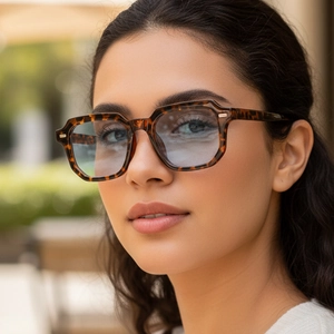 Retro Square Sunglasses UV400 Protection Small Frame Vintage Eyewear Trendy Fashion Outdoor Accessories Unisex