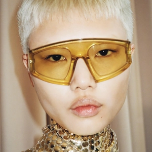 Y2K Oversized Shield Sunglasses Futuristic One Piece Lens UV400 Cycling Sports Eyewear For Men And Women