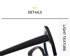 Detailed close-up of the durable hinge and light texture on TR90 eyeglass frames