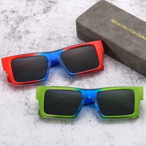 Fashion Square Sunglasses PC Frame AC Lens UV400 Protection Retro Street Style For Men Women Trendy