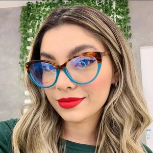 Cat Eye Glasses Frames TR90 Anti Blue Light UV400 Protection Retro Fashion Oversized Eyewear For Women Unisex