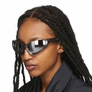 PC Wrap Around Sunglasses Y2K Futuristic Sports Shield Eyewear UV400 Protection Millennium Style For Outdoor Cycling