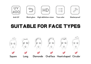 UV400 technical protection and face shape fit guide for silver Y2K futuristic sunglasses