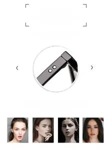 Detail view of square sunglasses hinge and design compatibility for all face shapes
