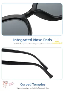 Détail de lunettes polarisées montrant les plaquettes et les branches ergonomiques