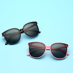 Lunettes De Soleil Pour Enfants Polarisées Protection UV400 Monture Silicone TPEE Yeux De Chat Rétro Mode Garçons Filles