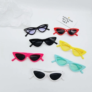 Kids Retro Cat Eye Sunglasses Fashion UV400 Protection Plastic Frame Sun Glasses For Boys Girls Outdoor Party Eyewear