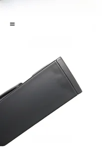 Detail of lightweight super elastic black metal glasses arm with matte finish texture