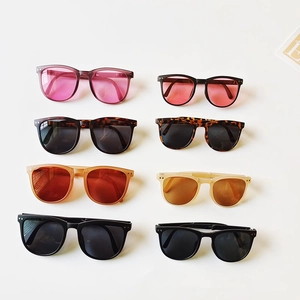 Occhiali Da Sole Pieghevoli Per Bambini Protezione UV400 Quadrati Retro Montatura Plastica Moda Per Ragazzi Ragazze