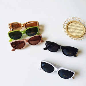 Lunettes de soleil rétro œil-de-chat pour enfants, protection UV400, cinq couleurs